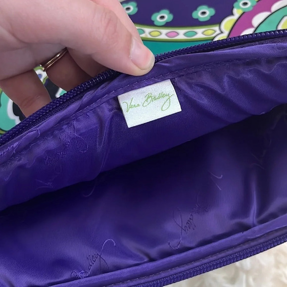 Vera Bradley Heather Purple Neoprene Soft Padded ipad Tablet Sleeve Case Cover - Picture 5 of 5